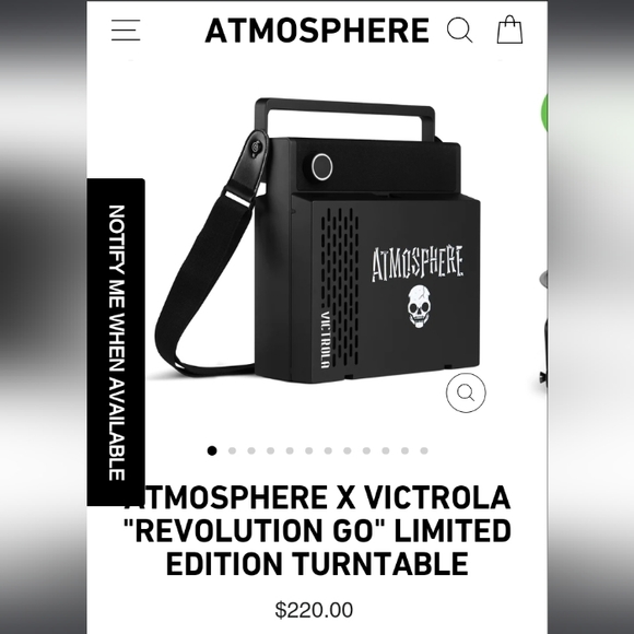 VICTROLA Other - 🚨 LIMITED EDITION!!! ATMOSPHERE X VICTROLA "REVOLUTION GO" TURNTABLE